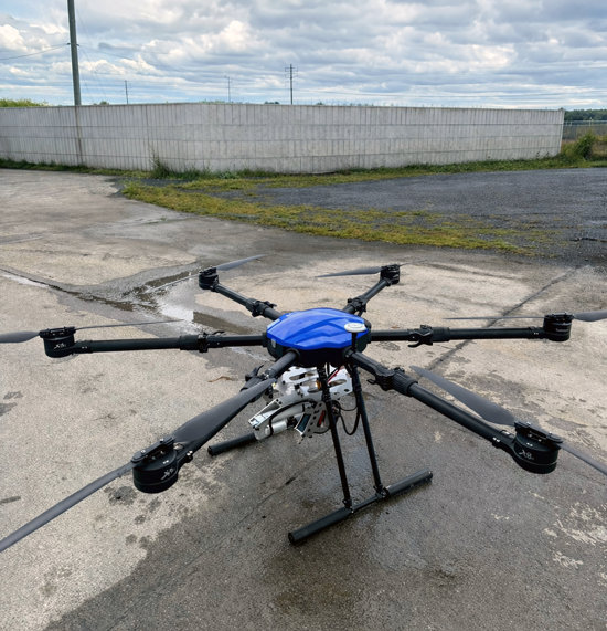 ドローン遮熱塗装